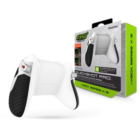 Bionik BNK-9074 Quickshot Pro Xbox Series Fekete&Fehér Kontroller Ravasz Kiegészítőcsomag