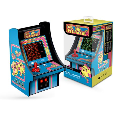My Arcade DGUNL-3230 Ms. Pac-Man Micro Player Retro Arcade 6.75 Hordozható Játékkonzol"