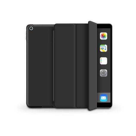 Apple iPad 9.7 (2017/2018) tablet tok (Smart Case) on/off funkcióval -          Tech-Protect - fekete (ECO csomagolás)