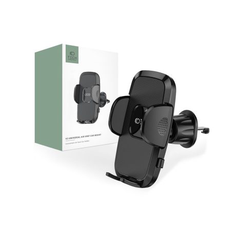 Tech-Protect szellőzőrácsba illeszthető autós tartó - Tech-Protect V3 Universal Air Vent Car Mount - fekete