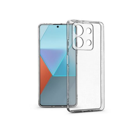 Xiaomi Redmi Note 13 Pro 5G/Poco X6 5G szilikon hátlap kameravédővel - Premium  Clear Case Box - átlátszó