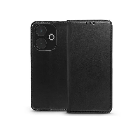 Xiaomi Redmi 13 4G/Redmi 13 5G oldalra nyíló tok - Smart Magnetic Book Flip - fekete