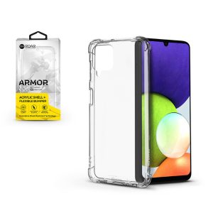   Samsung A225F Galaxy A22 4G szilikon hátlap - Roar Armor Gel - átlátszó