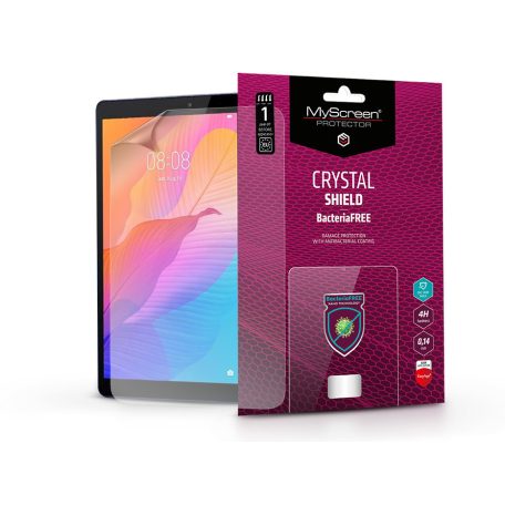 Huawei MatePad T8 LTE képernyővédő fólia - MyScreen Protector Crystal Shield BacteriaFree - 1 db/csomag - transparent