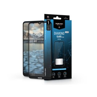   Nokia 2.4 edzett üveg képernyővédő fólia - MyScreen Protector Diamond Glass LiteEdge2.5D Full Glue - fekete