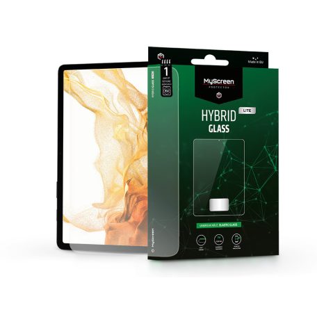 Samsung X700/X706 Galaxy Tab S8 11.0 rugalmas üveg képernyővédő fólia -         MyScreenProtector Hybrid Glass Lite - átlátszó