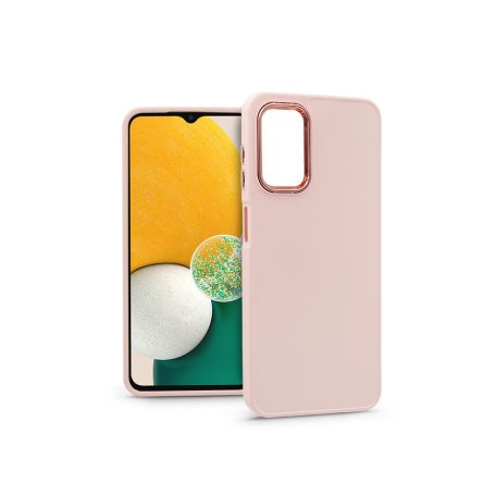 Samsung A136U Galaxy A13 5G/Galaxy A04s szilikon hátlap - Frame - rózsaszín