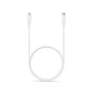   Samsung gyári USB Type-C - USB Type-C adat- és töltőkábel 180 cm-es vezetékkel -3A - EP-DW767JWE - fehér (ECO csomagolás)