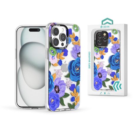 Devia Summer Flower Series Diamond tok - Apple iPhone 15 - F3