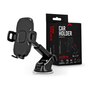   Maxlife műszerfalra / szélvédőre helyezhető autós tartó - Maxlife MXCH-03 Car   Holder - fekete